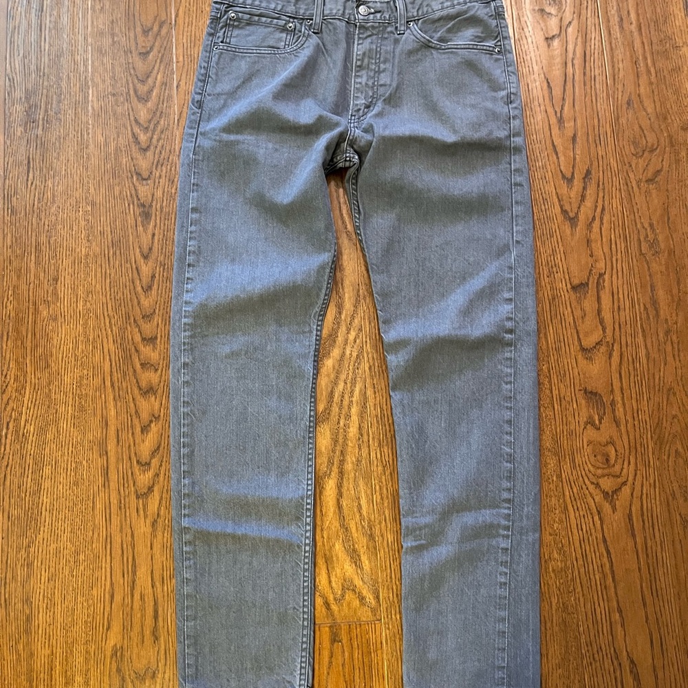 Levi's 508 Men's Gray Straight‎ Jeans
